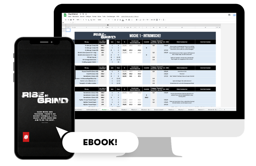 Rise N Grind 2.0 - Powerlifting Offseason (Hypertrophie)
