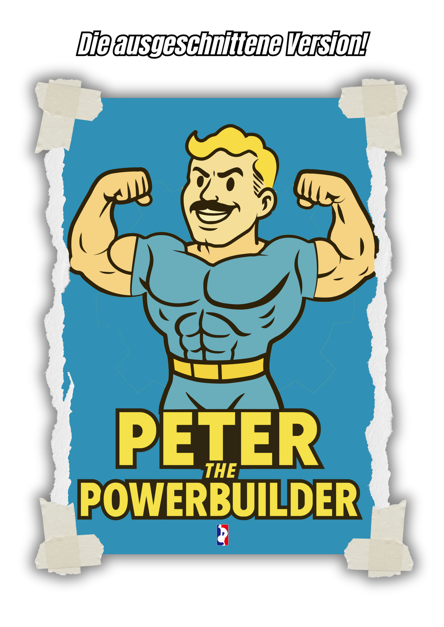 Peter, the Powerbuilder Banner! - PRE SALE (2 Wochen Lieferzeit)